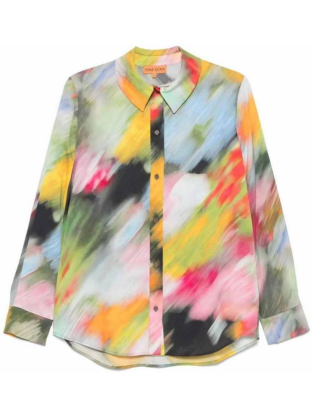 Stine Goya Long Sleeve Shirt - Liquid Floral