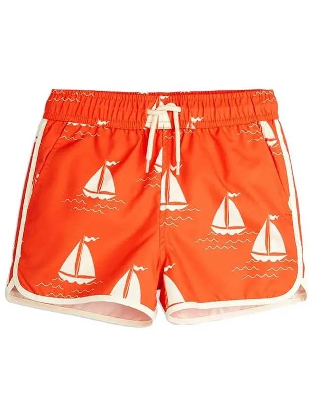 25SS 키즈 올오버 보트 스윔팬츠 레드 25280113 42