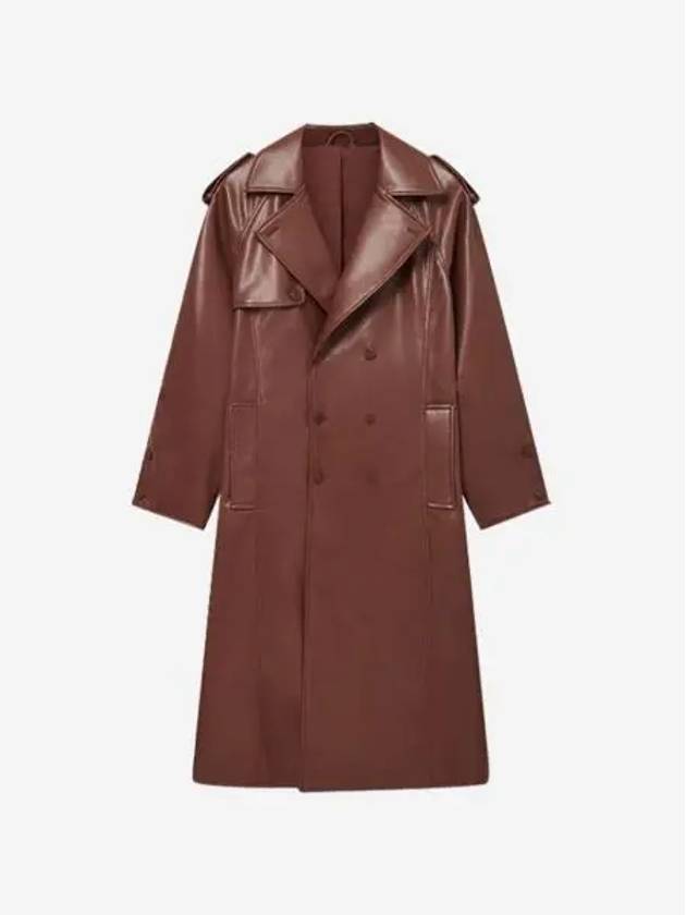 하우스 오브 써니 우먼 몽타규 트렌치 코트 체스트넛 House of Sunny Women Montague Trench Coat Chestnut