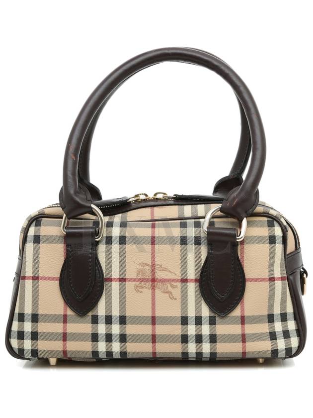 버버리 빈티지 헤이마켓 체크 보스턴 토트백