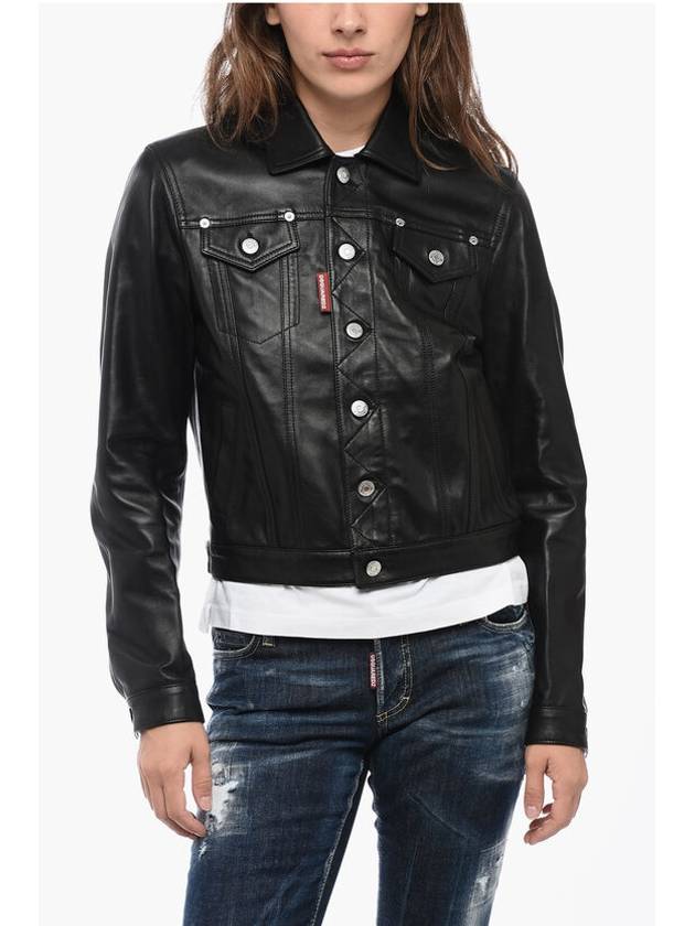 디스퀘어드2 여성 가죽 / 스웨이드