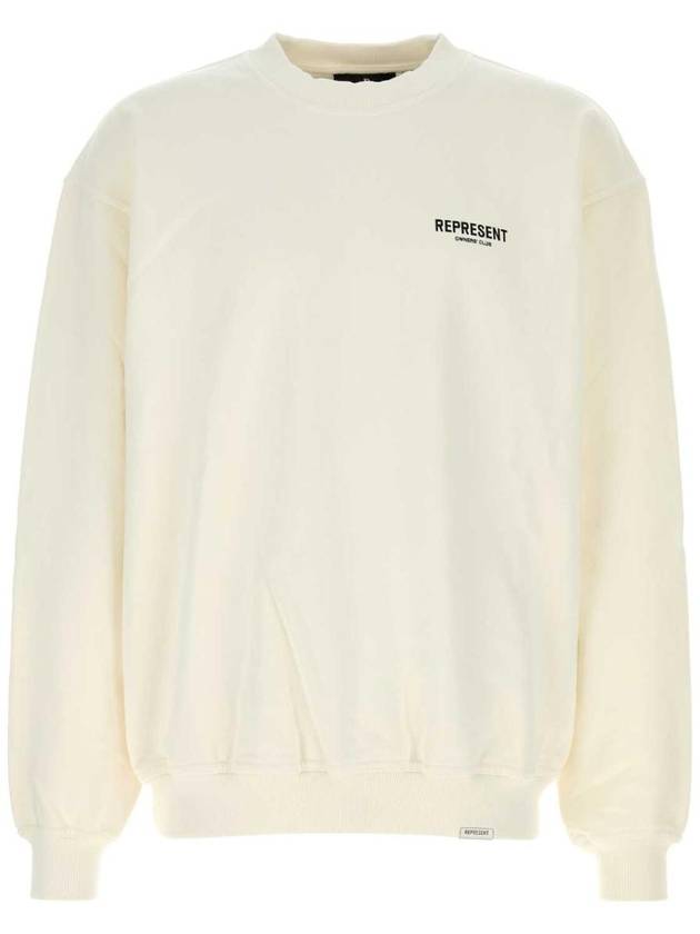 REPRESENT Ivory cotton Represent Owners Club sweatshirt OCM41115 072
