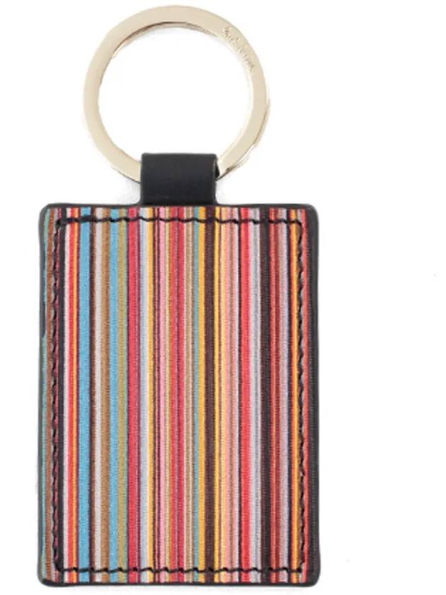 폴 스미스 로고 디테일 시그니처 스트라이프 키링 M1A4780BMULTI_79BLACK
