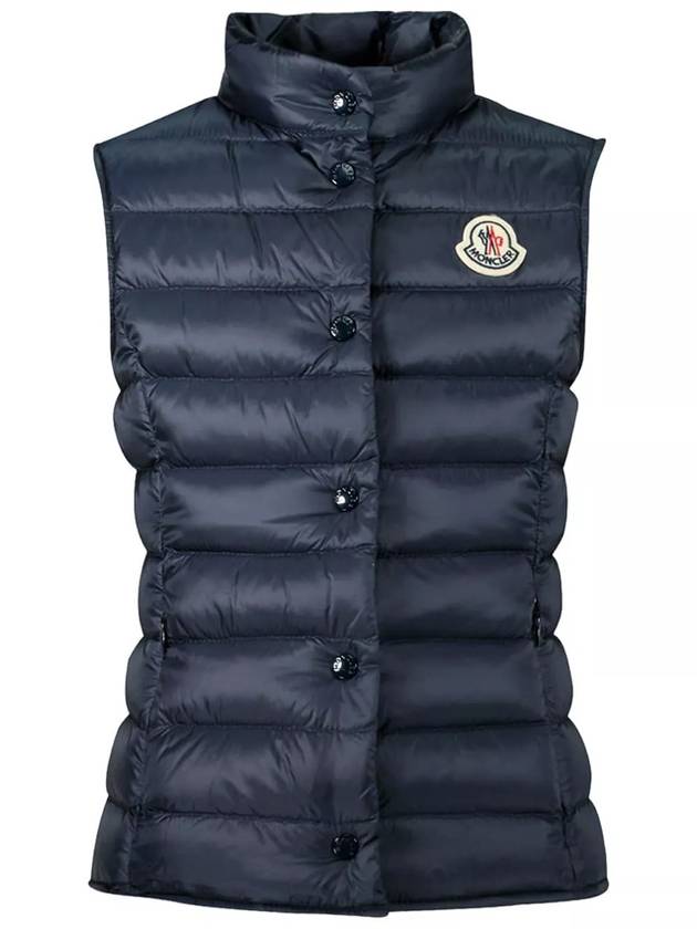 몽클레르 키즈 LIANE 리안 패치 로고 패딩 조끼 네이비 1A00085 595FE 778