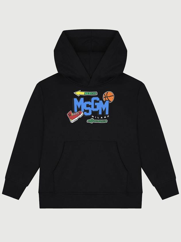 MSGM KIDS 24FW 키즈 후드 맨투맨 HOODIE BOY F4MSJBHS240 기모
