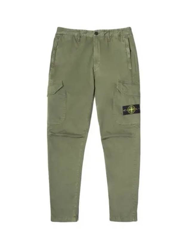 스톤 아일랜드 31304 트윌 카고 팬츠 올리브 그린 20SS Stone Island 31304 Twill Cargo Pants Olive Green 20SS