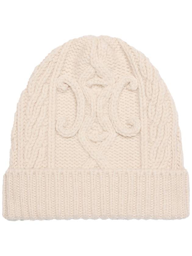 셀린느 트리옹프 비니 아란 캐시미어 울 2AD760K34 01OW