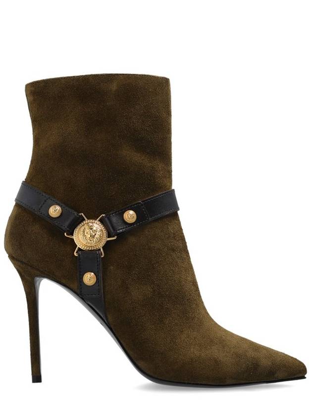 발망 포인트 토 앵클 부츠