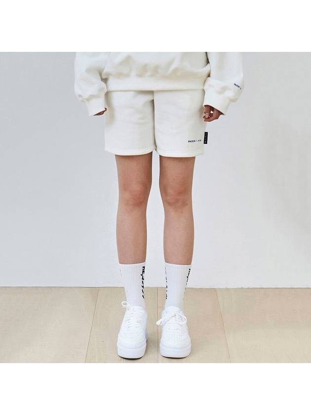 리플레이컨테이너 RC® 시티 스웨트 파리 쇼츠 화이트