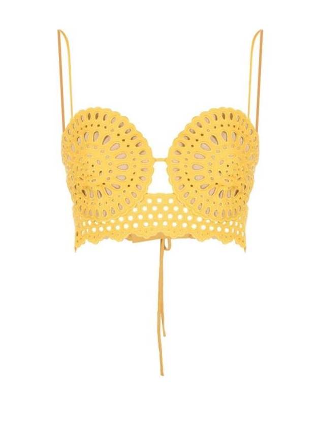 23SS 스텔라 맥카트니 민소매 티셔츠 6T00593BU3047003 yellow