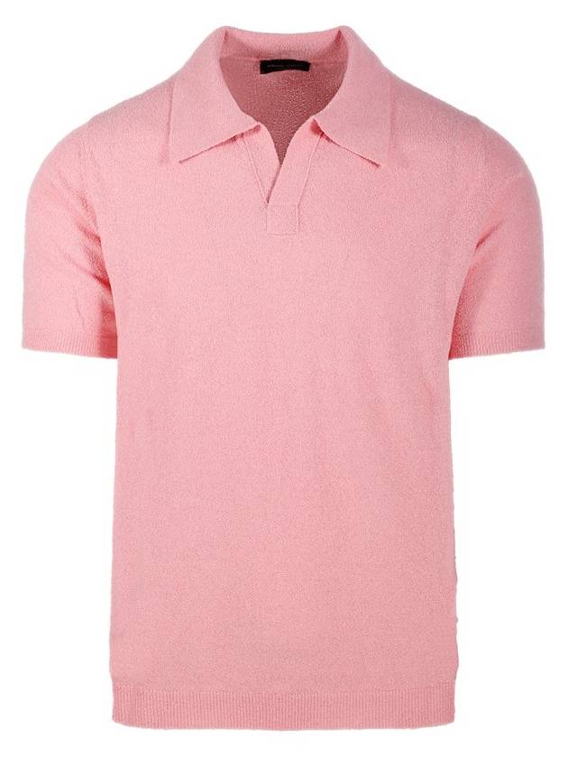 Roberto Collina 니트 폴로 셔츠