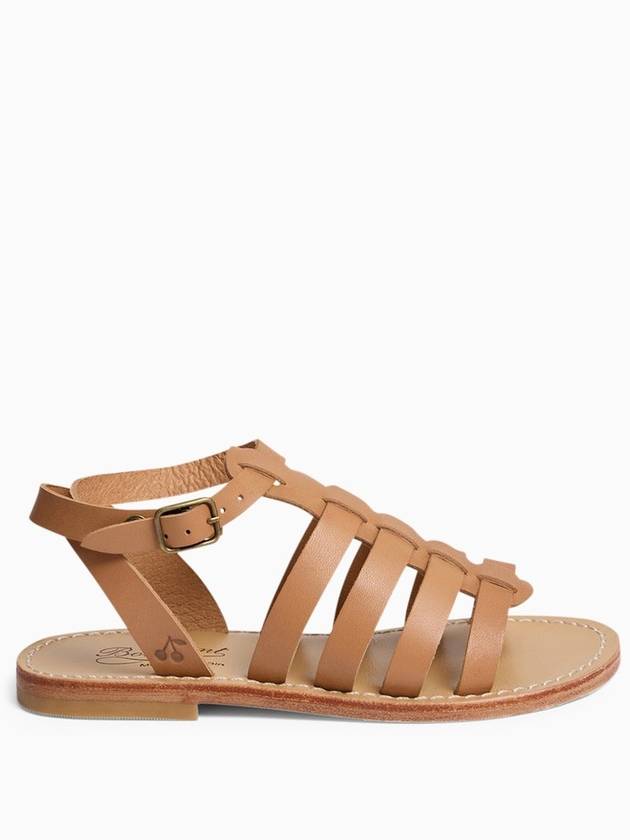 Frama Beige Leather Sandal