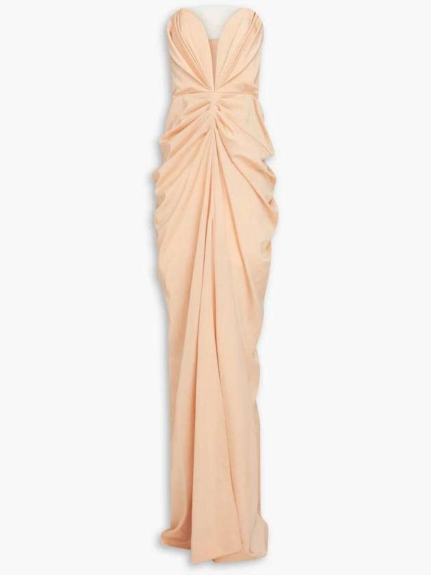 NB07 레아코스타 여성 원피스 Strapless draped faille gown 프리미엄