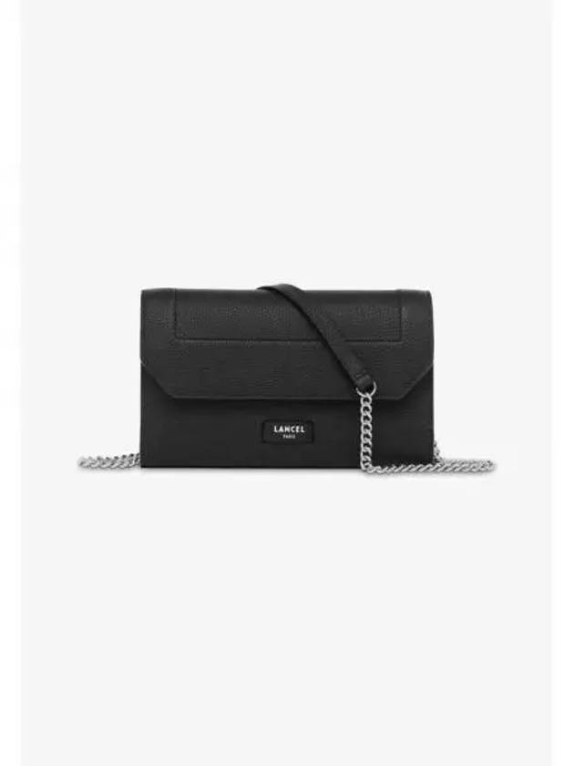 4153102 Lancel AVEC CHAINE Clutch noir