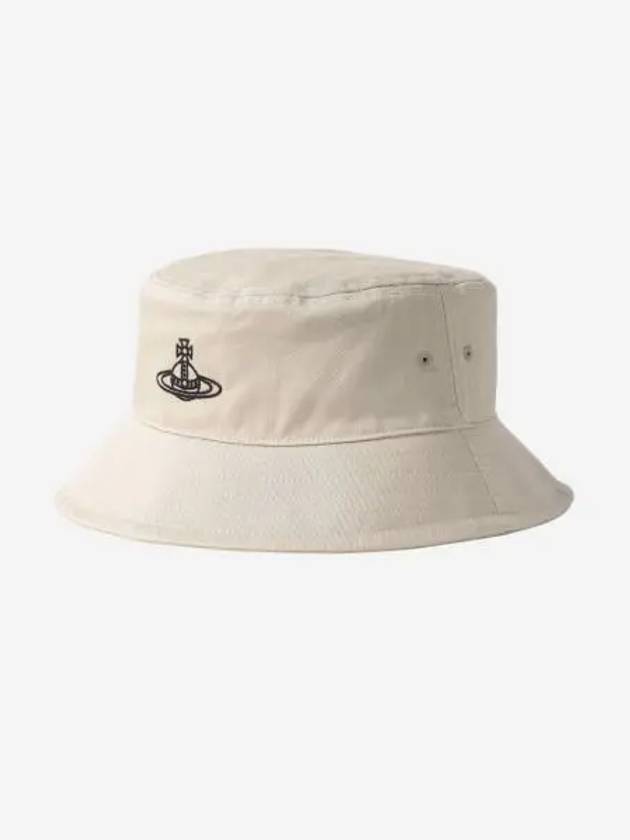 W 비비안 웨스트우드 런던 버킷햇 베이지 W Vivienne Westwood London Bucket Hat Beige
