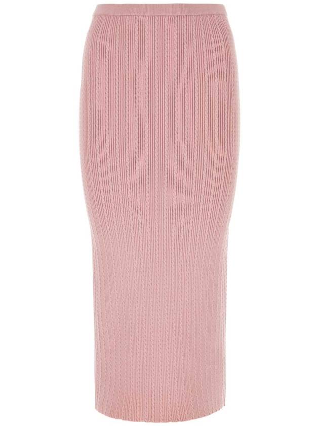 23FW 알렉산드라리치 핑크 stretch 코튼 blend 스커트 FAB3481 417