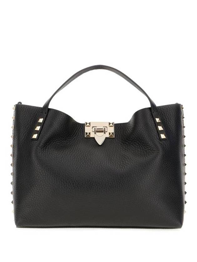 25SS 발렌티노 가라바니 토트백 6W2B0K11VSN 44A NERO ROSE QUARTZ