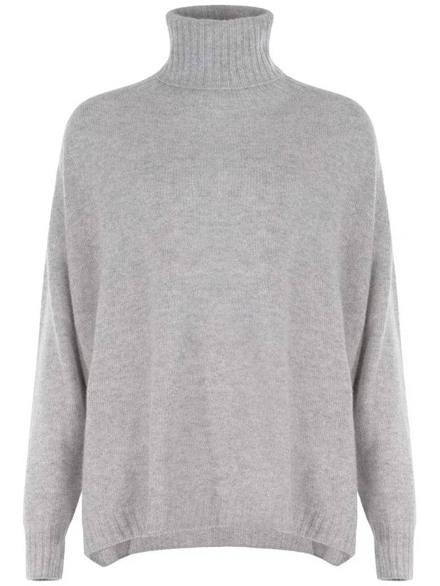 알리시 롱슬리브 터틀넥 니트 점퍼 254453A4231_GR