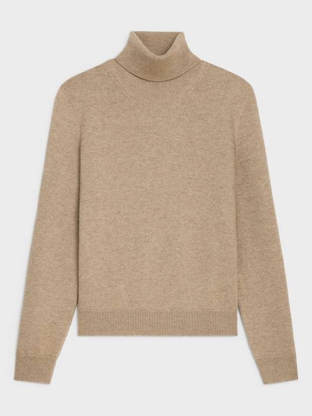 셀린느 스코틀랜드 캐시미어 터틀넥 스웨터 갈색 2AD6C264W.18TP