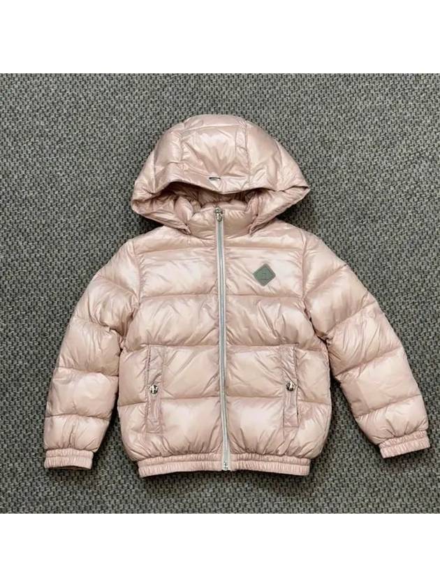 24FW 에르노키즈 후드 다운봄버 핑크