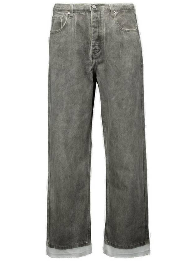 IRO 셀림 와이드 레그 워시드 진