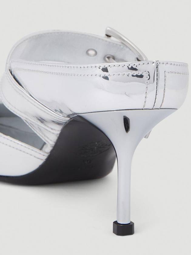 23 S S 알렉산더 맥퀸 메탈릭 하이 힐 뮬 744487 W4WG1 8100 B0110813669