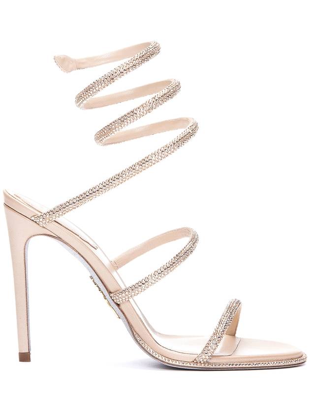Rene Caovilla Cleo leather sandals with gladiator lace