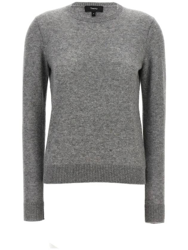 Theory 긴소매 크루넥 점퍼 J0118711_093PGMHUSKY