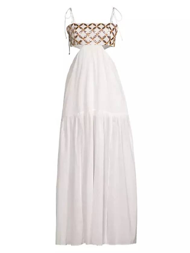 Atalia 미러 컷아웃 맥시 드레스 Atalia Mirror Cut Out Maxi Dress