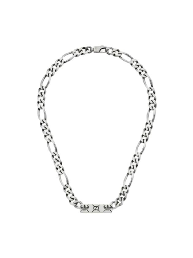 구찌 x 아디다스 구르메 체인 네클리스 스털링 실버