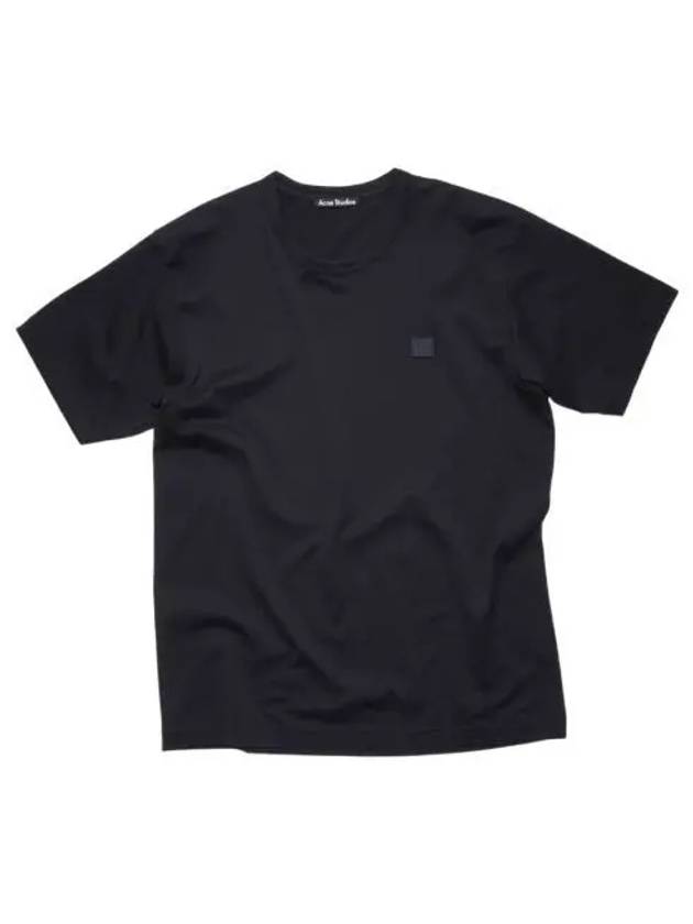 아크네 스튜디오 크루넥 티셔츠 블랙 Acne Studios Crewneck T Shirt Black