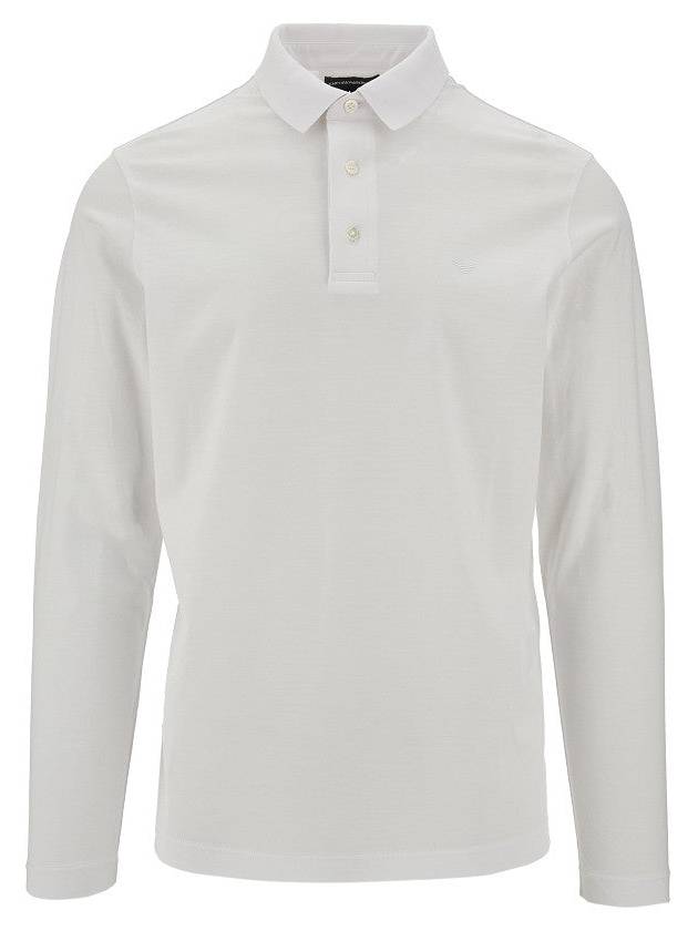 EMPORIO ARMANI Jersey polo shirt with logo