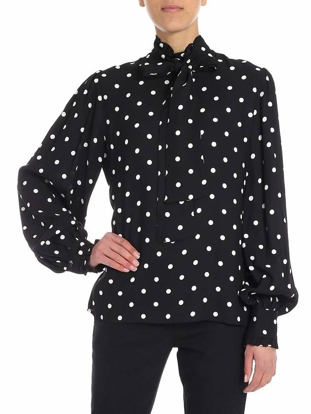 Vivetta Black polka dot blouse