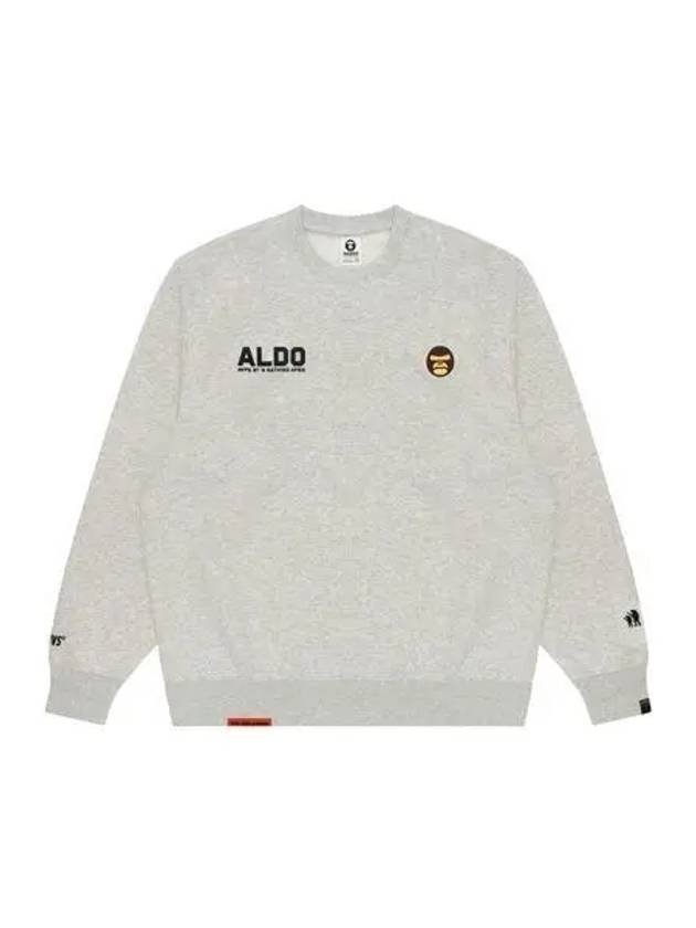 베이프 AAPER ALDO 크루넥 스웨트 오프 화이트 86110500_139694832