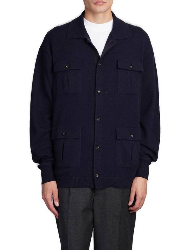 Bally 로고 자수 니트 셔츠