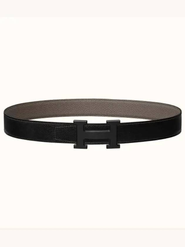 에르메스 리버서블 양면 h로고 남성 남자 가죽 벨트 32mm 블랙에땅