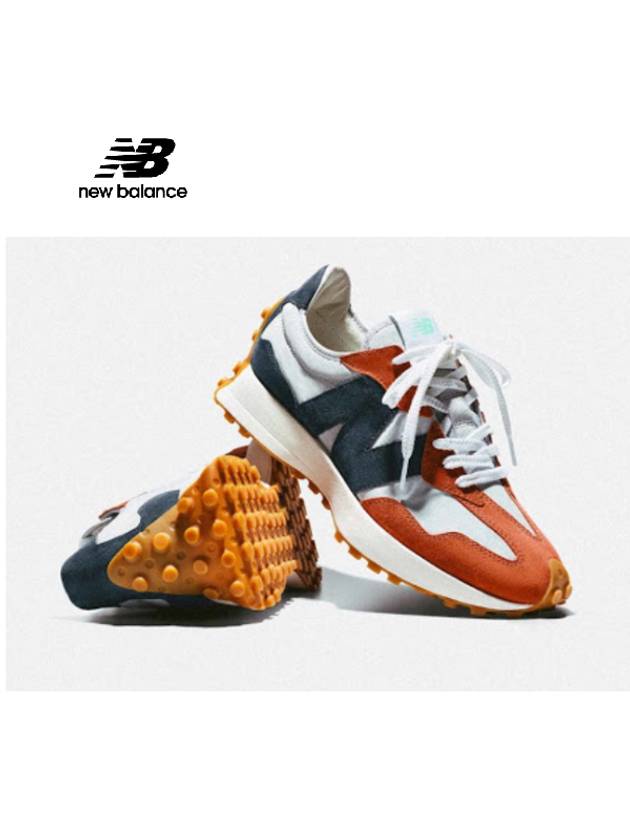 뉴발란스 327 러스트 브라운 로우탑 스니커즈