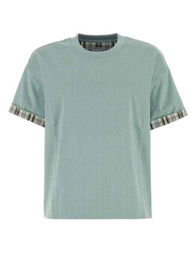 24FW 보테가베네타 반팔 티셔츠 753811V4KV0 3012 Light Blue