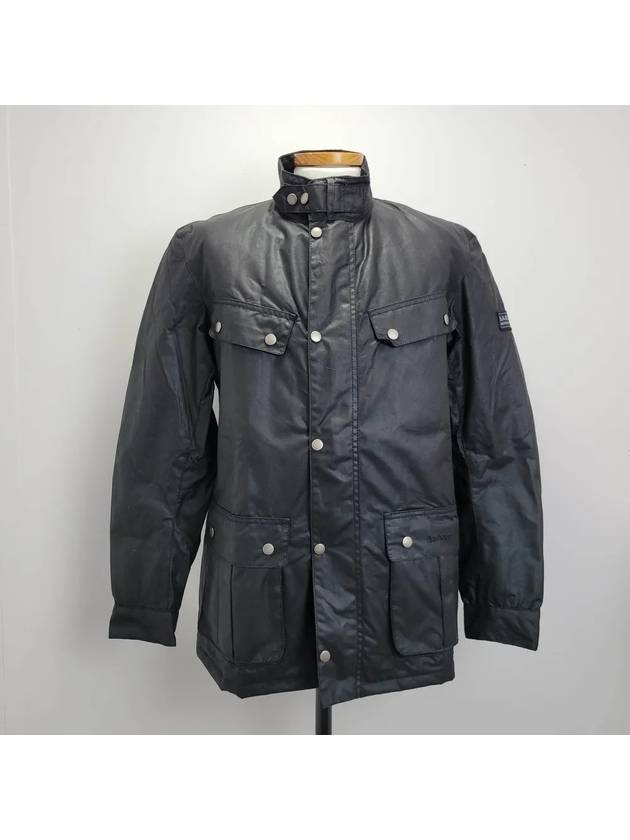 BARBOUR 바버 듀크 왁스 자켓 Black 605444