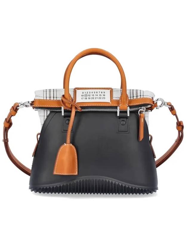 메종마르지엘라 5AC 미니 토트 백 블랙