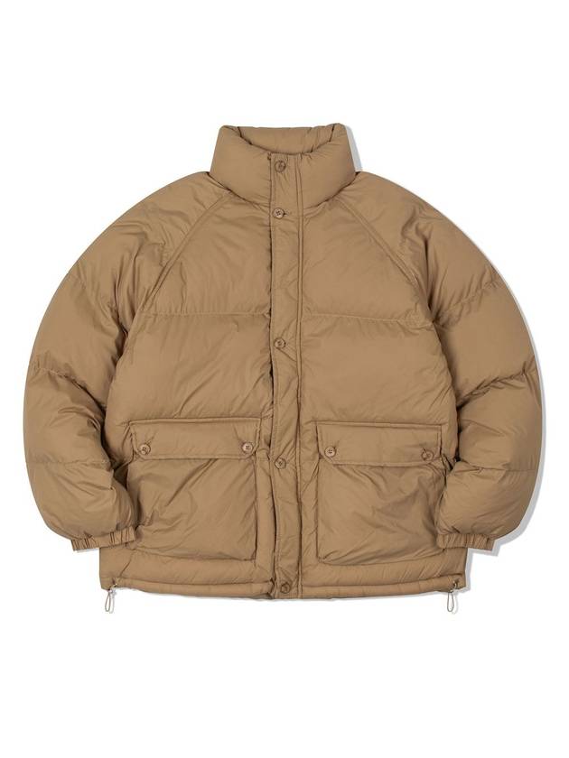 디그랜드마틴 유틸리티 포퍼 숏 패딩 베이지