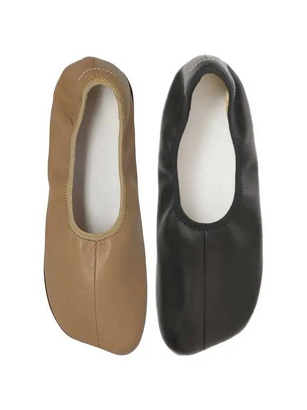 MM6 메종마르지엘라 가죽 슬립온 발레리나슈즈 S59WZ0088PS300 T8013