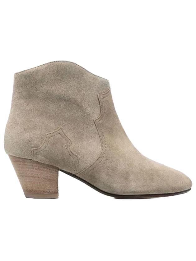 이자벨마랑 여성 디커 Dicker 스웨이드 미들부츠 토프