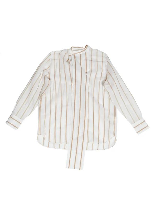 토템 비대칭 스트라이프 셔츠 244WRT0358FB0268_241