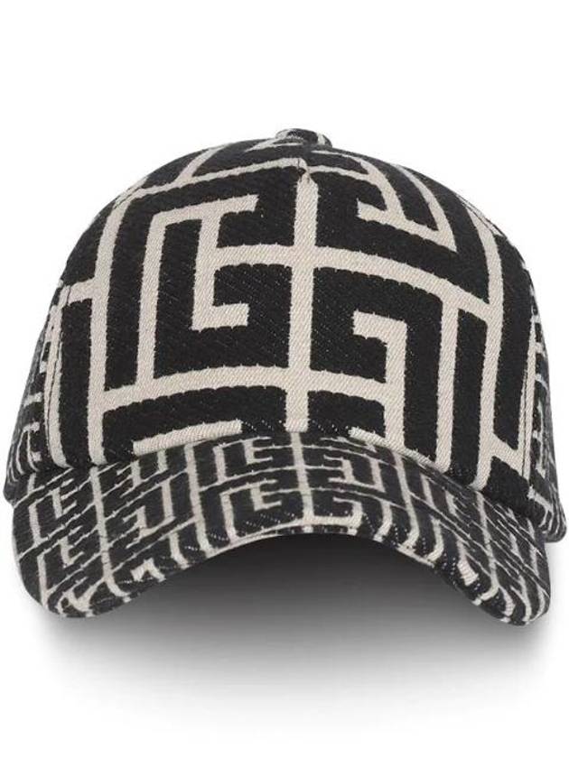 발망 모노그램 자카드 캡 모자 AF1XA050MB35