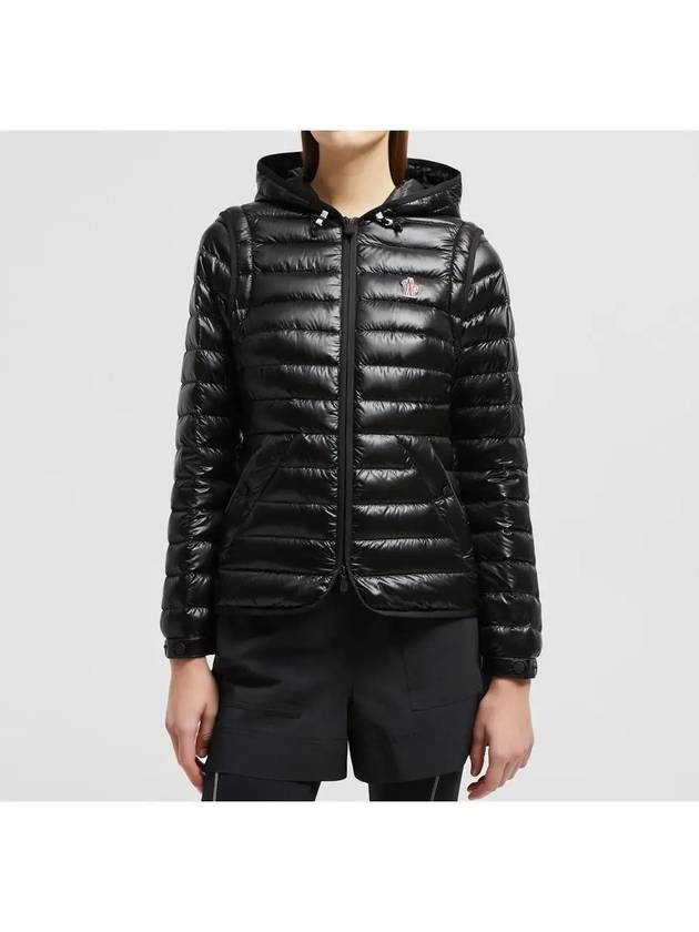 몽클레르그레노블 1A00008 597X6 999 KARURA 카루라 로고 패치 투인원 다운 재킷