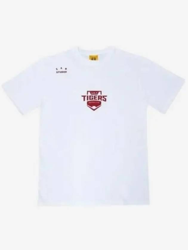 아이앱 스튜디오 x 기아 타이거즈 베이직 티셔츠 화이트 IAB Studio x KIA TIGERS Basic T Shirt White