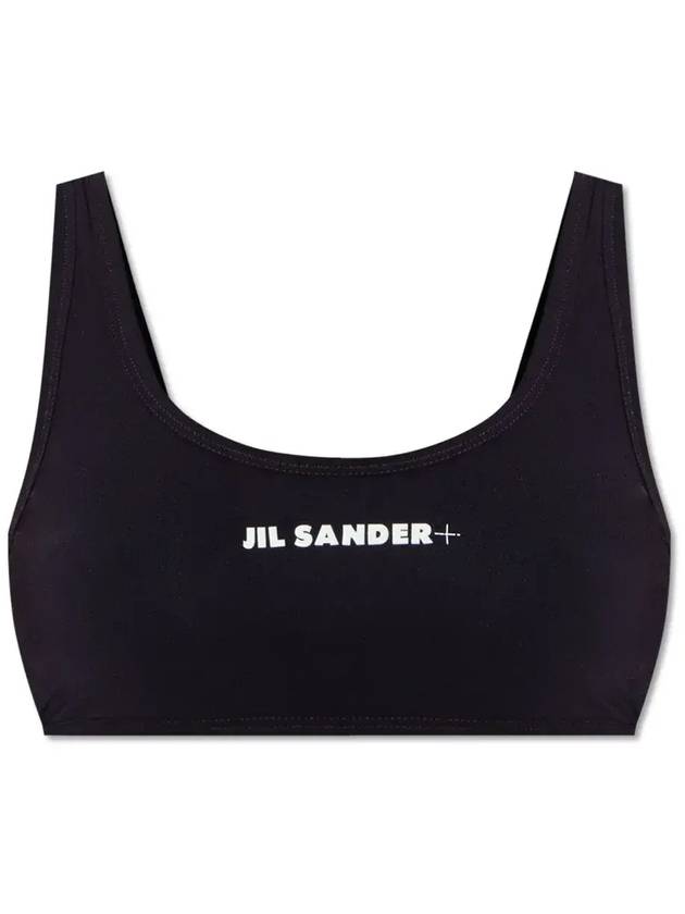 Jil Sander 로고 프린트 비키니 탑 GRAJ40BR0004J20011_405