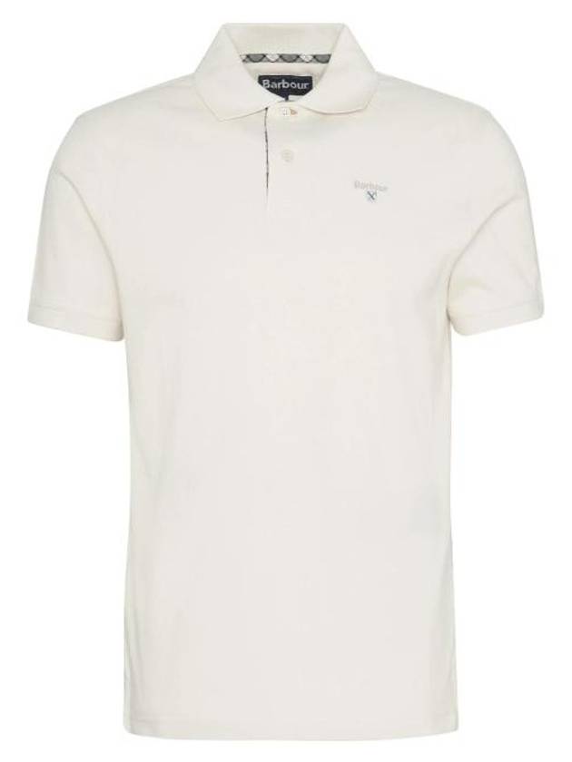 25SS 바버 폴로 티셔츠 MML0012 MML WH52 Antique white