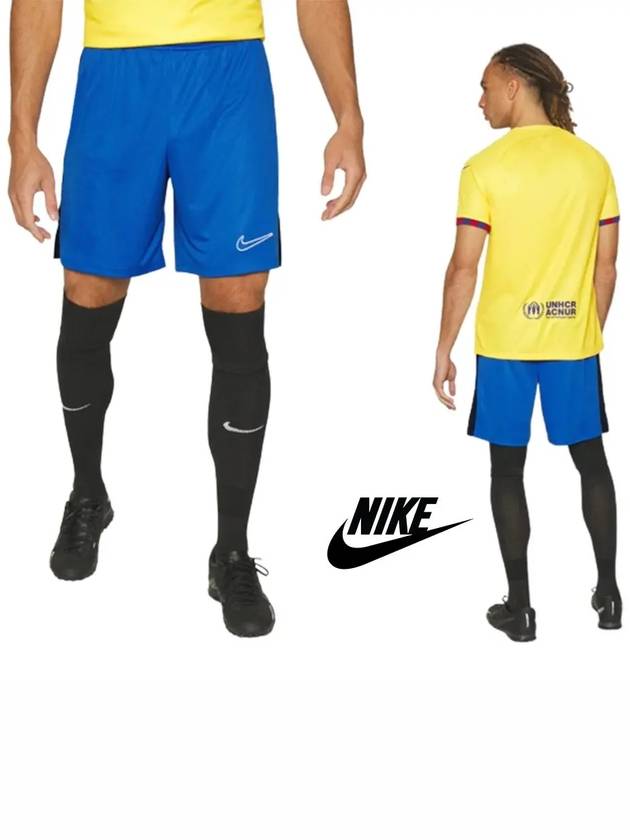 나이키 아카데미 축구 풋살 운동 쇼츠 반바지 블루 베이직 남성 바지 트레이닝복